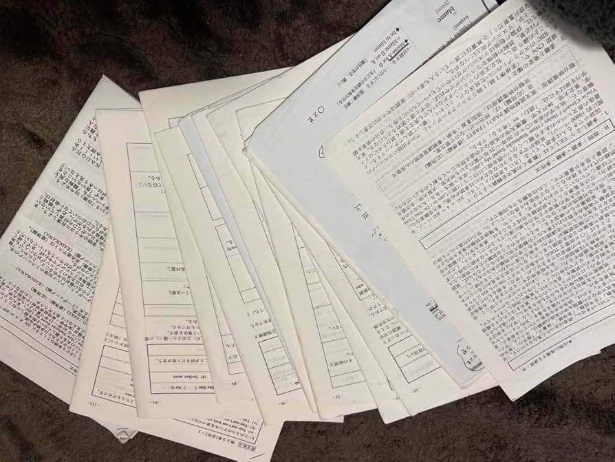 竹岡広信先生のプリント